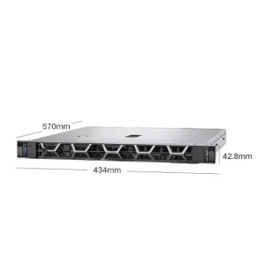 R350 1U Rack Server E-2300 Series 3.0 GHz 4 DIMM Slots 64GB DDR4 ECC Memory