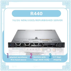 R440 Dual socket 1U Rack Server Enterprise Hosting Network File Storage OA Database Host