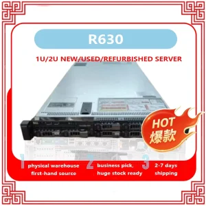 R630 Rack Server 3647 pin 1U Dual Processor Database ERP Storage Host