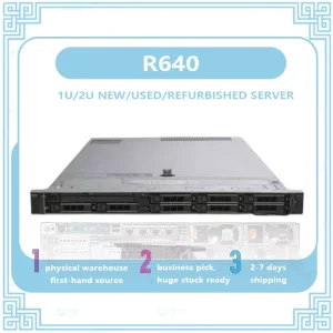 R640 1U Rack Server ERP Virtualization Distributed Storage Supercomputing Node
