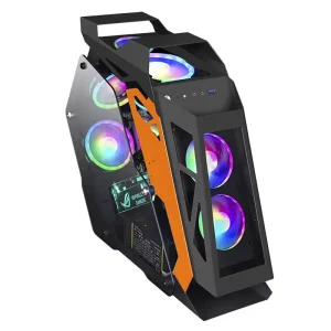 RGB ATX Gaming Computer Case Frame Chassis