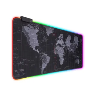 RGB Extra Large Gaming Mouse Pad with 14 Lighting Modes Waterproof Office Desktop Mat for Gamers