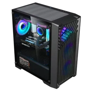 RGB M-ATX Gaming PC Case