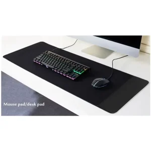 RGB Rubber Gaming Mouse Pad King Size with Wireless Charging and Customized Logo