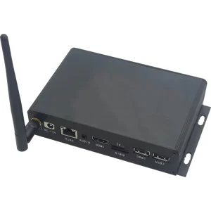 RK3399 Industrial Fanless Computer OEM Android Linux OS Embedded Control Box Customizable OS & Ports for Digital Signage Kiosks