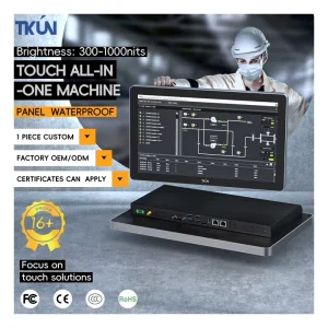 RK3568 2GB 32GB Android 11 Outdoor Waterproof 15.6 Inch Tablet PC Industrial Touch All in One Computer Dual LAN Panel PC