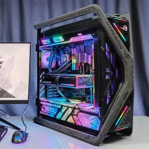 ROG Hyperion 701 Gaming PC Custom Desktop AMD Ryzen 9 9950X3D 64GB DDR5 RTX 5080 Water Cooling
