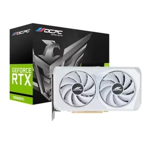 RTX 3060 Ti 8GB 256-bit White Workstation Graphics Card GDDR6 8-pin Dual-Fan Gaming