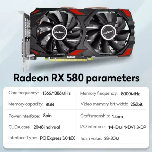 RTX 3070M 8GB, RTX 3080M 8GB, RTX 3060M 10GB, RX 580 6GB, GTX 1660S Ti 8GB, RTX 3060, RTX 4070 and RTX 4090 Graphics Cards