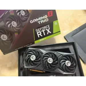 RTX 3090 Ti Gaming Trio Desktop Graphics Card GPU Fan 24GB GDDR6