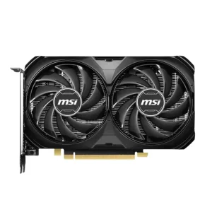 RTX 4060 Ti 8GB VENTUS 2X BLACK OC GDDR6 Graphics Card with Dual-Fan Cooling for Workstation