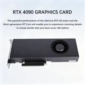 RTX 4090 24GB PCIe 5.0 GDDR6X Fan Graphics Card 16,384 CUDA Cores 450W 2520MHz DLSS 3 for Desktop