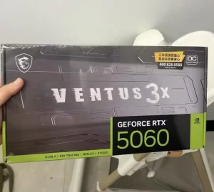 RTX 5060 8GB Ventus 3X OC PCI Express Desktop Fan Graphics Card