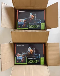 RTX 5060Ti Windforce 16GB AI Independent Graphics Card 320 bit DDR Memory 28000MHz Clock PCI Express 4.0 Gaming GPU Used