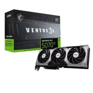RTX 5070 Ti 16GB GDDR7 3X OC Desktop Fan 256-bit PCIe 5.0 Gaming Graphics Card