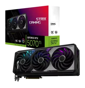 RTX 5070 Ti 16GB GDDR7 OC Graphics Card with Triple Fan, PCIe 5.0, AI Rendering
