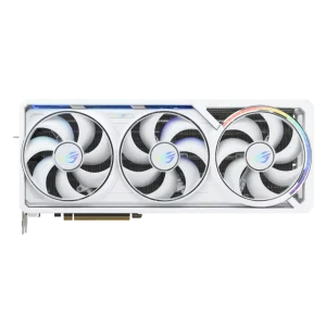 RTX 5080 16GB White AI Graphics Card GDDR7 256-bit DP Outputs Fan-Cooled 30Gbps Workstation