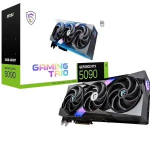 RTX 5090 32GB Trio OC Graphics Card GDDR7 512-Bit 2497MHz DisplayPort X3 2.1a HDMI 2.1b Blackwell Architecture
