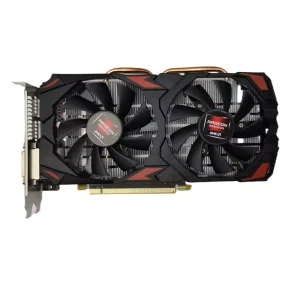RX 580 Gaming Graphics Card 256BIT 8GB DDR5 1284MHz Core Frequency with DP and VGA Outputs for Desktop PCs