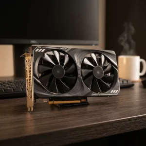 RX 7600 8GB RTX 3060 12G 8G Graphics Card GDDR6 PCI Express 4.0 Desktop Gaming GPU with Dual Fan Cooling Video Card