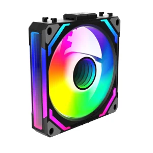 RX-M12 ARGB Aluminum PC Case Cooling Fan 120mm with Remote Control