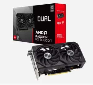 Radeon RX 9060 XT 8GB GDDR6 Fan Desktop MXM PCI Express 4.0 Graphics Card