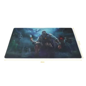 Ready Stock Water Resistant Custom Shape Anime Printed Gaming Mouse Pad Custom Size Anti Slip Rubber Base Mat for Student Dorms