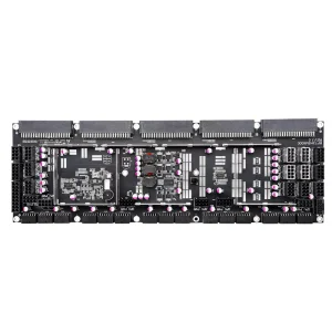 Redundant PSU Breakout Card 8000W Quad Module ATX Fan Cooling SATA HDD for Mining and Datacenter Rendering Farms