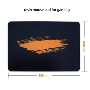 Resin Gaming Mouse Pad Waterproof Hard Surface Smooth Mousepad for Professional Esport Gamer