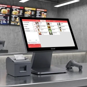 Restaurant Point of Sale All in One Touch Screen Cash Register Supplier Windows POS Terminal Systems Automatic Cashier Machine
