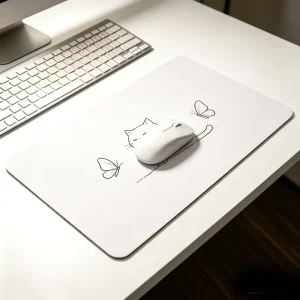 Rip Proof Mousepad Durable Custom PVC Mousepad Gaming Mouse Mat for Operations Room