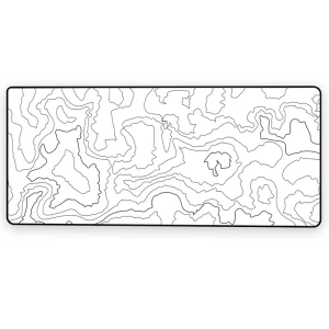Rough Texture Heated Custom Eco Friendly Natural Rubber Large Size Non Slip Gaming Mouse Pad Custom Logo 2 4mm Thickness Stock
