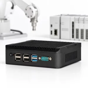 Rugged Fanless Industrial PC N5095 CPU 2 LAN 4COMS 16+512GB Mini Computer for IoT Gateway Smart Factory Automation