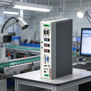 Rugged Wall Mounted Fanless Embedded Industrial PC Box