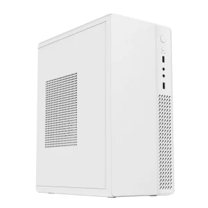 Ruix MY01 Mid Tower Desktop Case White Minimalist Micro ATX Motherboard Computer Accessories in Stock