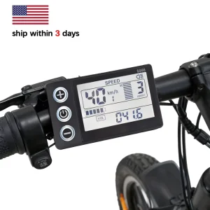 S866 US Bike Conversion Kit EBike LCD Screen Speedometer Fatbike Display Bicycle Computer Ready to Ship