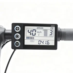 S866US Electric Bike and Scooter Display LCD Screen Bicycle Speedometer