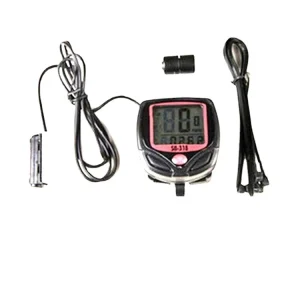 SB-318 Chinese English Cable Bicycle Computer with Waterproof Odometer for Mountain Bikes