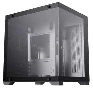SNOWMAN Fast Ship Computer Case Gaming Towers Cases Steel Glass RGB Desktop Fan Cooler Black PC Cabinet CPU Casing for Gamer