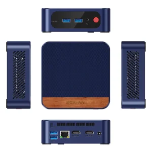 SOAYAN OEM Mini PC Factory Supply Intel N100 N150 Business Mini Desktop Computer 8GB 16GB DDR4 SSD WiFi 6 BT5 2 Windows 11 Pro