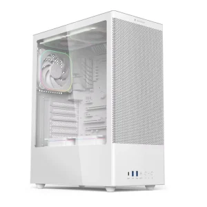 SOEYi All Mesh ATX Chassis Ultra Cooling Gaming Case U Shaped Magnetic Cable Management Space Saving Design Computer PC Case
