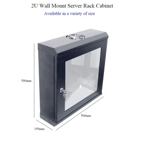 SPCC Cold Rolled Steel 19 Inch Server Rack 2U Network Cabinet