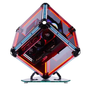 Sahara Gravity Cube Alien Ocean View Room Computer Case Full Transparent ATX Full Tower Gaming Desktop Case