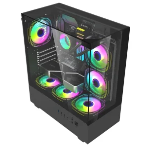 Sea View Gaming PC Case ATX Micro ATX Computer Case and Cabinet