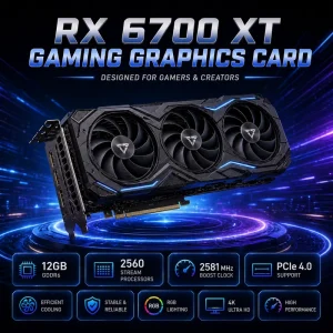 Second-Hand Fan-Cooled Workstation and Gaming Graphics Card, OC Version, GDDR6, PCIe 4.0