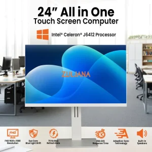 Sleek Design Monoblock PC 24 Inch All in One Touch Screen Desktop Computers