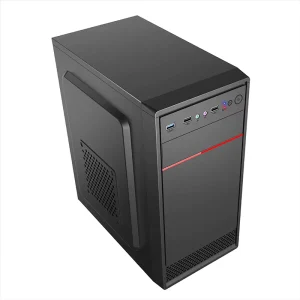 Small Camel N9 ATX Full Tower Aluminum Alloy Desktop Computer Host Case with Side Panel Window and Top Mounted Power Assembly