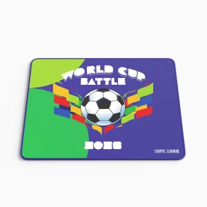 Small Size Mouse Pad Gaming and Office Mouse Pad Football Theme Non Slip Rubber Base Waterproof Surface Fabric Sublimation