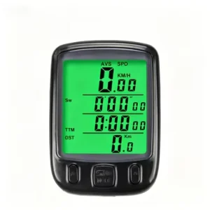 Smart Digital Bicycle Computer 1.5 Inch Water Proof Auto Clear Speedometer Odometer Wired Control Road Bike USB
