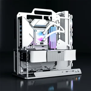 Socooler ATX Gamer Computer Tower Complete PC Case with Water Cooling Support for PC Gamers
